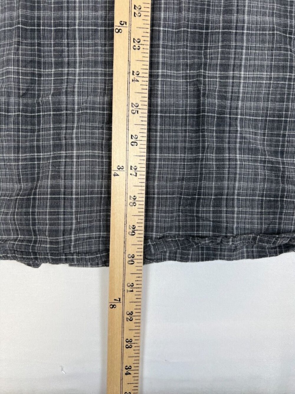 Carhartt Men XL Regular Gray Plaid Relaxed Fit Long Sleeve Cotton Work Shirt - Picture 7 of 9